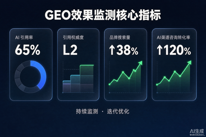 GEO效果监测核心指标