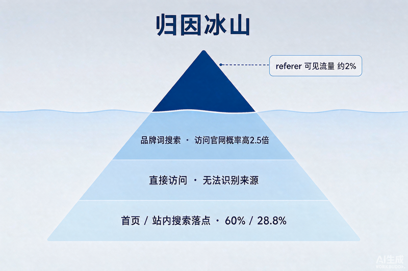 AI引荐的归因冰山